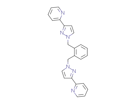 Molecular Structure of 209547-52-4 (1,3-bis((3-(pyridin-2-yl)-1H-pyrazol-1-yl)methyl)benzene)