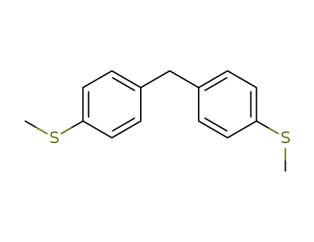 Molecular Structure of 22276-28-4 (Benzene, 1,1'-methylenebis[4-(methylthio)-)