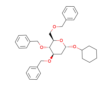 cyclohexyl 3,4,6-tri-O-benzyl-2-deoxy-α-D-arabino-hexopyranoside