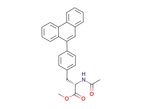 L-Phenylalanine, N-acetyl-4-(9-phenanthrenyl)-, methyl ester