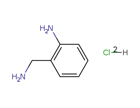 Molecular Structure of 29483-71-4 (O-AMINOBENZYLAMINE 2HCL)