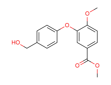 Methyl 3-(4-(hydroxymethyl)phenoxy)-4-methoxybenzoate