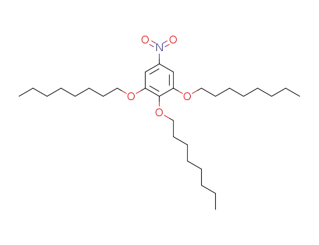 Benzene, 5-nitro-1,2,3-tris(octyloxy)-