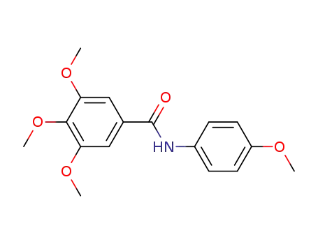 Benzamide, 3,4,5-trimethoxy-N-(4-methoxyphenyl)-