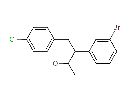 4-(4-chlorophenyl)-3-(3-bromophenyl)-2-butanol