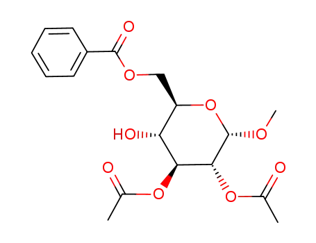 alpha-D-Glucopyranoside, methyl, 2,3-diacetate 6-benzoate