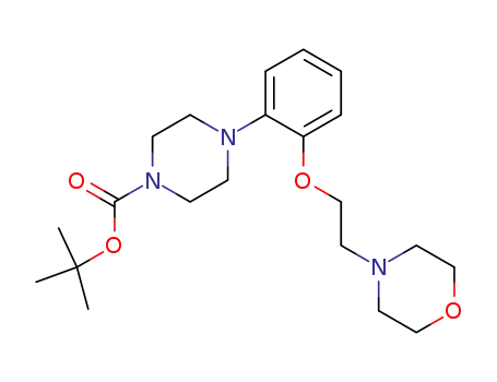 4-[2-(2-morpholin-4yl-ethoxy)-phenyl]-piperazine-1-carboxylic acid tert-butyl ester