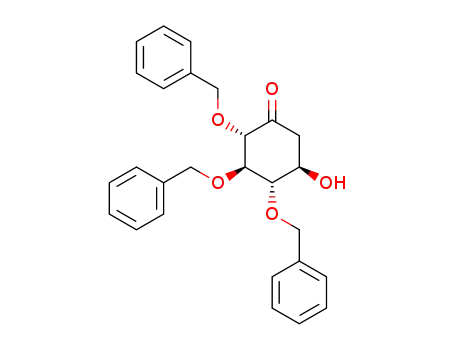 (2S,3R,4S,5R) 5-hydroxy-2,3,4-tris(benzyloxy) cyclohexane-1-one