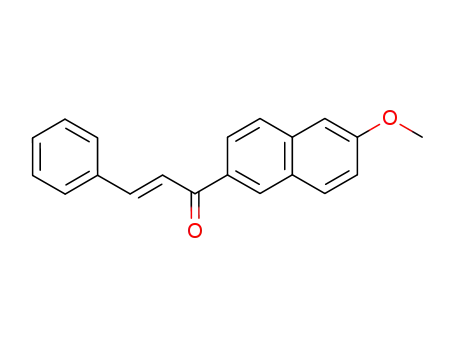 Molecular Structure of 104765-81-3 (1-(6-methoxy-2-naphthyl)-3-phenyl-2-propen-1-one)