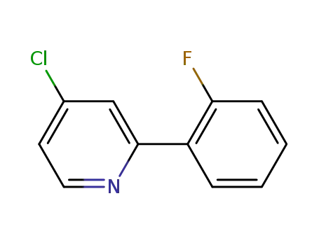 4-chloro-2-(2-fluorophenyl)pyridine