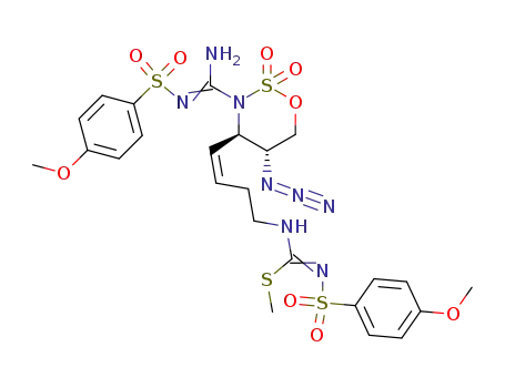 C<sub>24</sub>H<sub>30</sub>N<sub>8</sub>O<sub>9</sub>S<sub>4</sub>