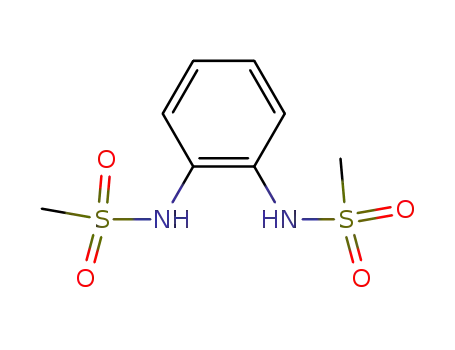 Molecular Structure of 7596-80-7 (1,2-BIS(METHANESULFONAMIDO)BENZENE)