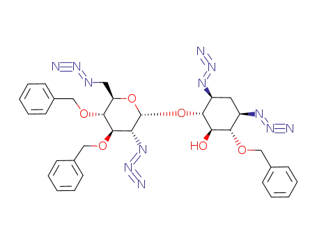 1,3,2',6'-tetraazido-6,3',4'-tri-O-benzyl neamine