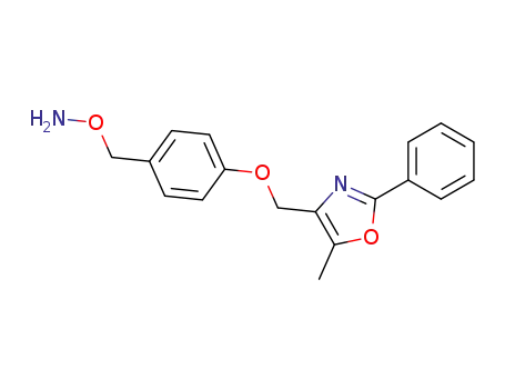 4-[(5-methyl-2-phenyl-1,3-oxazol-4-yl)methoxy]benzyloxyamine