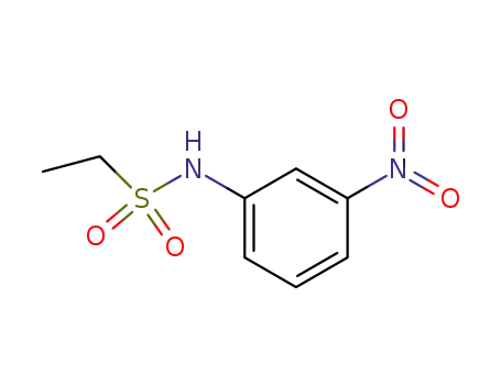 Molecular Structure of 60901-25-9 (Ethanesulfonamide, N-(3-nitrophenyl)-)