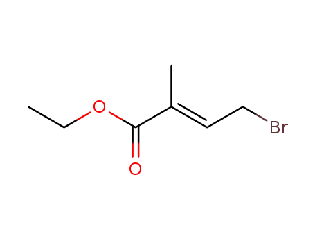 Molecular Structure of 55514-49-3 (ethyl (2E)-4-bromo-2-methylbut-2-enoate)