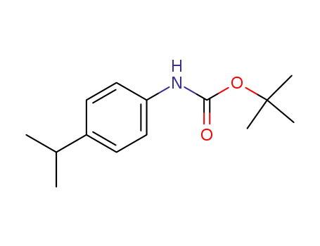 Molecular Structure of 164226-14-6 (4-isopropyl-N-tert-butoxycarbonylaniline)