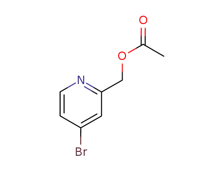 Molecular Structure of 192642-94-7 ((4-Bromopyridin-2-yl)methyl acetate)