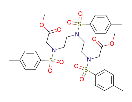 Glycine,
N,N'-[[[(4-methylphenyl)sulfonyl]imino]di-2,1-ethanediyl]bis[N-[(4-methyl
phenyl)sulfonyl]-, dimethyl ester