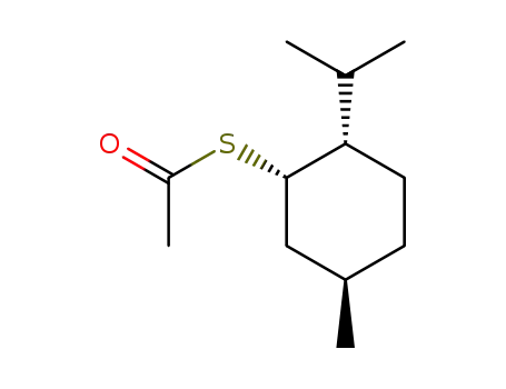 Ethanethioic acid, S-[(1S,2S,5R)-5-methyl-2-(1-methylethyl)cyclohexyl]
ester