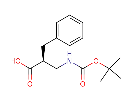 Molecular Structure of 26250-90-8 ((R,S)-Boc-3-amino-2-benzyl-propionic acid)