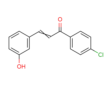 Molecular Structure of 86293-52-9 (1-(4-CHLORO-PHENYL)-3-(3-HYDROXY-PHENYL)-PROPENONE)