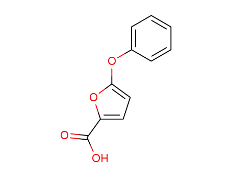 Molecular Structure of 60698-32-0 (5-PHENOXY-2-FUROIC ACID)