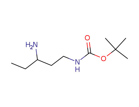 카르밤산, (3-아미노펜틸)-, 1,1-디메틸에틸 에스테르(9CI)