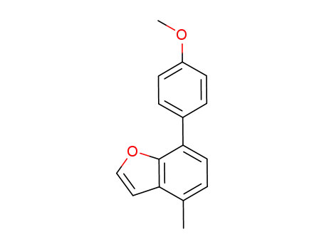 Benzofuran, 7-(4-methoxyphenyl)-4-methyl-