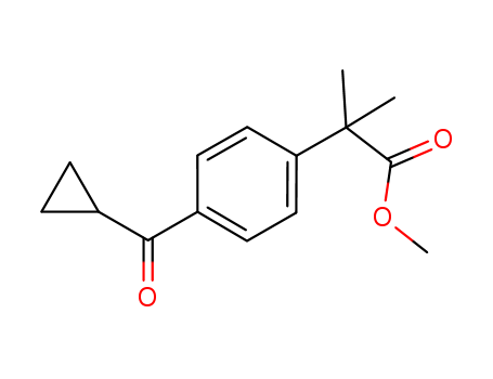 4-(Cyclopropylcarbonyl)-α,α-dimethylbenzeneacetic Acid Methyl Ester