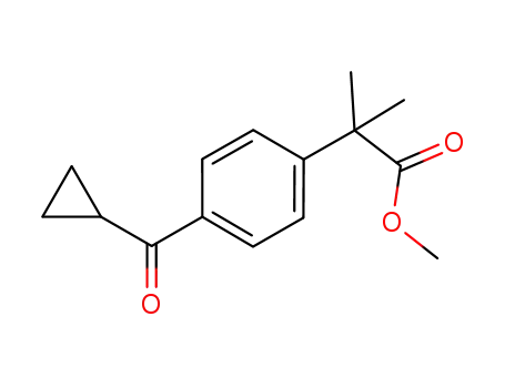 4-(시클로프로필카르보닐)-α,α-디메틸벤젠아세트산 메틸에스테르