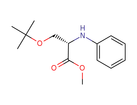 L-Serine, O-(1,1-dimethylethyl)-N-phenyl-, methyl ester