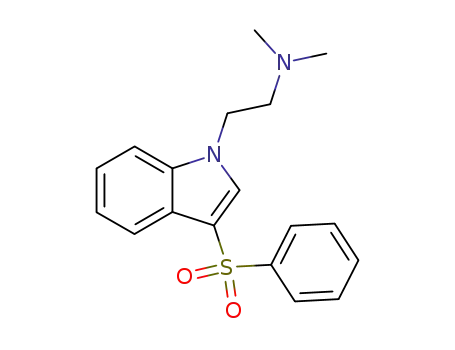 N,N-dimethyl-N-{2-[3-(phenylsulfonyl)-1H-indol-1-yl]ethyl}amine