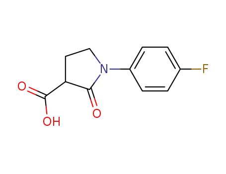 1-(4-플루오로페닐)-2-옥소피롤리딘-3-카르복실산