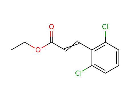 2-Propenoic acid, 3-(2,6-dichlorophenyl)-, ethyl ester