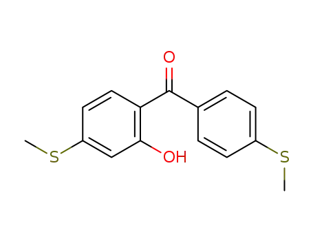2-hydroxy-4,4'-bis(methylthio)benzophenone