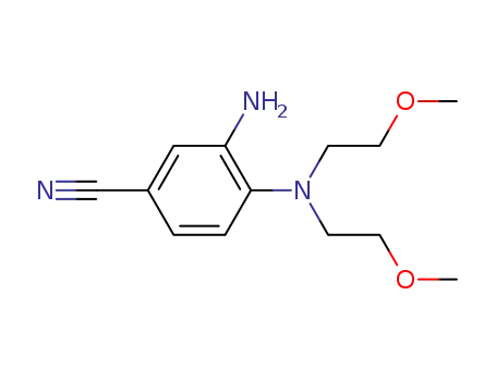 Benzonitrile, 3-amino-4-[bis(2-methoxyethyl)amino]-