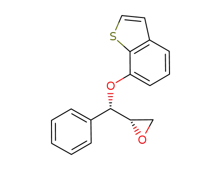 (2S)-2-[(S)-(benzo[b]thiophen-7-yloxy)-phenyl-methyl]-oxirane