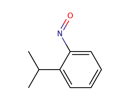 Molecular Structure of 67083-38-9 (Benzene, 1-(1-methylethyl)-2-nitroso-)