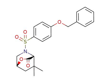 (1 R ,4 R)-5-(4-Benzyloxy-benzenesulfonyl)-8,8-dimethyl-2-oxa-5-aza-bicyclo[2.2.2]octan-3-one