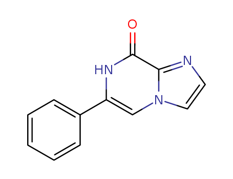 Imidazo[1,2-a]pyrazin-8(7H)-one, 6-phenyl-