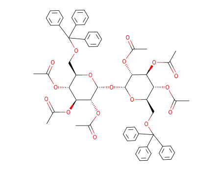 2,2',3,3',4,4'-hexa-O-acetyl-6,6'-di-O-trityl-α,α-trehalose