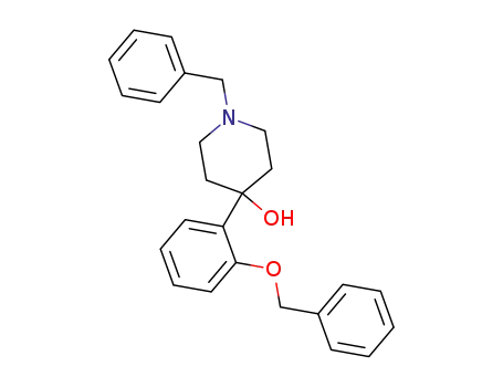 1-benzyl-4-(2-benzyloxy-phenyl)-piperidin-4-ol