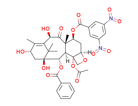 Molecular Structure of 1033517-19-9 (7-(3',5'-dinitrobenzoyl)-10-deacetylbaccatin III)