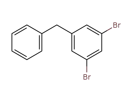 Molecular Structure of 71572-36-6 (1-benzyl-3,5-dibromobenzene)