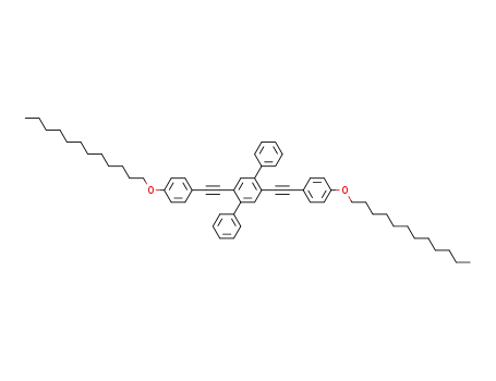 1,1':4',1''-Terphenyl, 2',5'-bis[[4-(dodecyloxy)phenyl]ethynyl]-