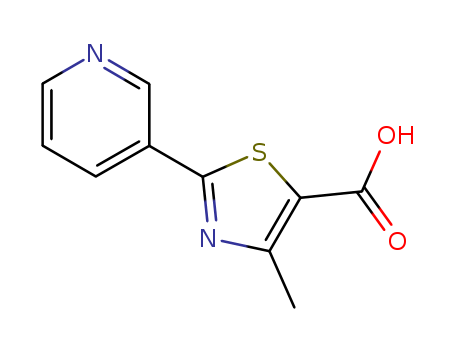 4-methyl-2-pyridin-3-yl-1,3-thiazole-5-carboxylic acid