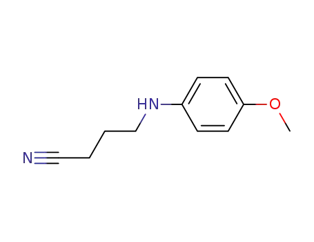 4-((4-methoxyphenyl)amino)butanenitrile