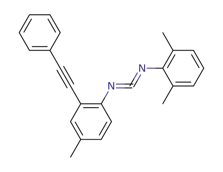 N-(2,6-dimethylphenyl)-N'-[4-methyl-2-(phenylethynyl)phenyl]carbodiimide