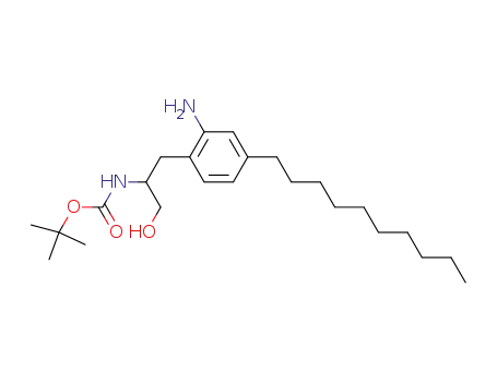 [2-(2-Amino-4-decyl-phenyl)-1-hydroxymethyl-ethyl]-carbamic acid tert-butyl ester